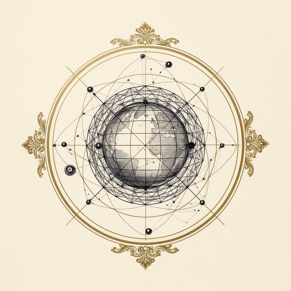 Hand-drawn illustration of scales of justice on a classical column — emblem of rigorous assurance